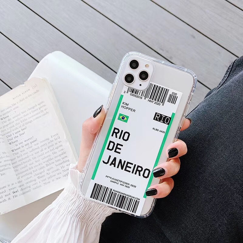 Ticket phone case Ticket phone case